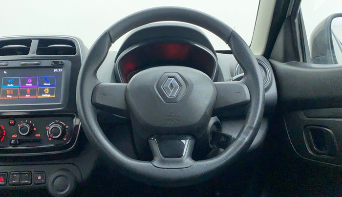 2018 Renault Kwid 1.0 RXT Opt, Petrol, Manual, 62,106 km, Steering Wheel Close Up
