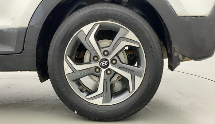 2018 Hyundai Creta SX AT 1.6 PETROL, Petrol, Automatic, 68,036 km, Left Rear Wheel