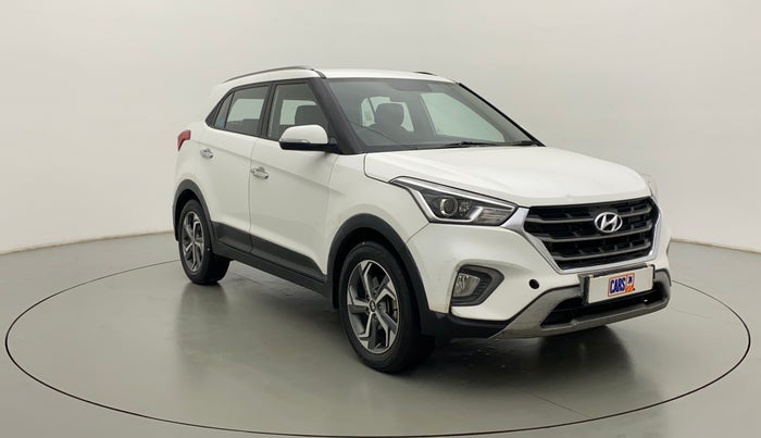 2018 Hyundai Creta SX AT 1.6 PETROL, Petrol, Automatic, 68,036 km, Right Front Diagonal