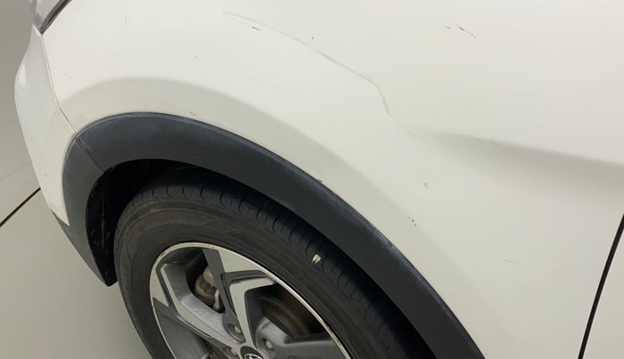 2018 Hyundai Creta SX AT 1.6 PETROL, Petrol, Automatic, 68,036 km, Left fender - Slightly dented