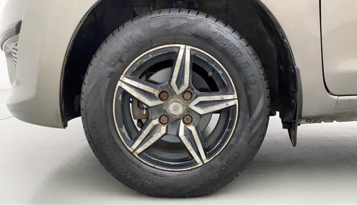 2015 Datsun Go Plus T, Petrol, Manual, 57,117 km, Left Front Wheel