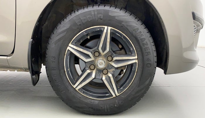 2015 Datsun Go Plus T, Petrol, Manual, 57,117 km, Right Front Wheel