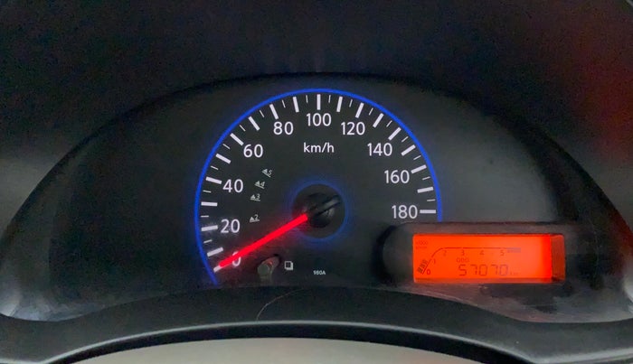 2015 Datsun Go Plus T, Petrol, Manual, 57,117 km, Odometer Image
