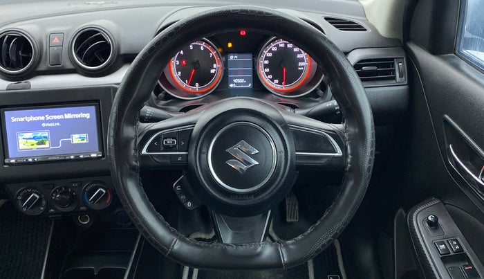 2020 Maruti Swift VXI, Petrol, Manual, 40,573 km, Steering Wheel Close Up