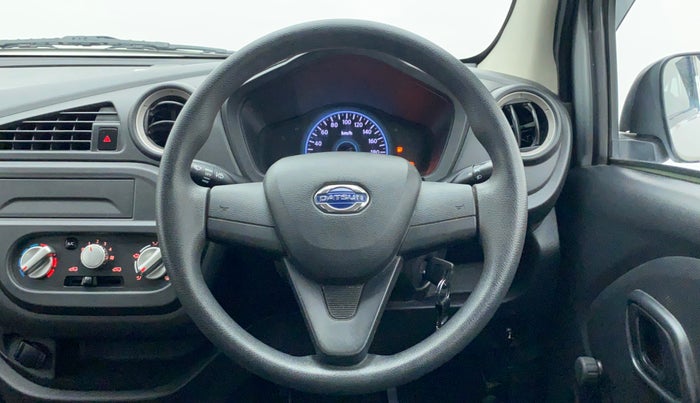 2018 Datsun Redi Go A, Petrol, Manual, 38,983 km, Steering Wheel Close Up