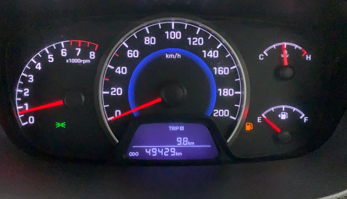2015 Hyundai Grand i10 SPORTZ 1.2 KAPPA VTVT, Petrol, Manual, 49,429 km, Odometer Image