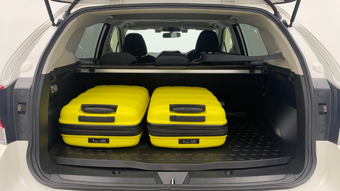 Boot Inside View with Luggage