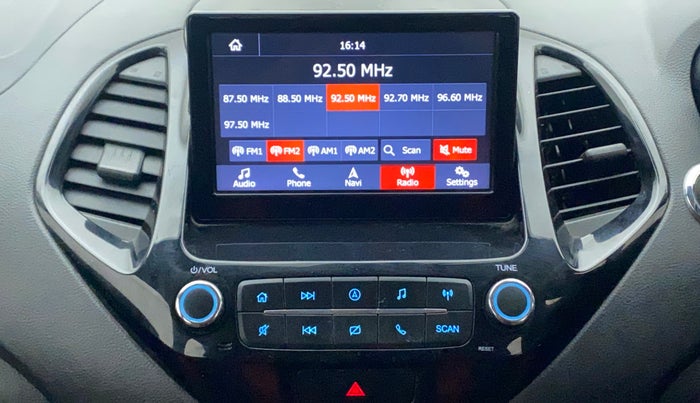 2019 Ford New Figo TITANIUM 1.2 PETROL MT, Petrol, Manual, 48,567 km, Infotainment System