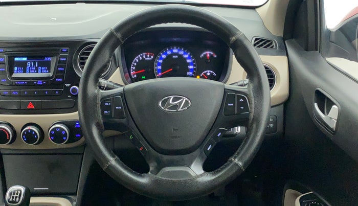 2018 Hyundai Xcent S 1.2, Petrol, Manual, 81,123 km, Steering Wheel Close Up