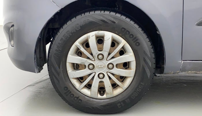 2013 Hyundai i10 MAGNA 1.1, CNG, Manual, 68,811 km, Left Front Wheel