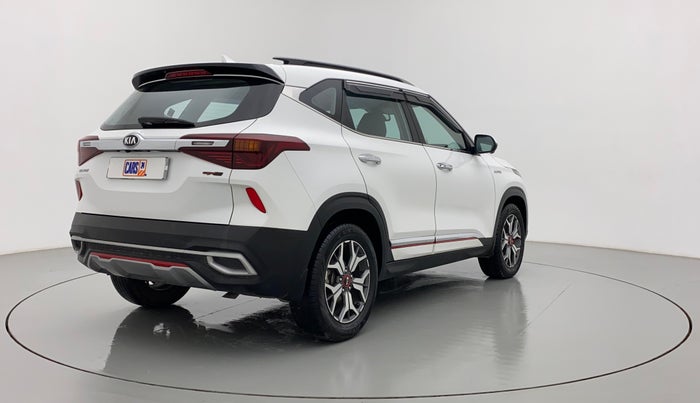 2021 KIA SELTOS GTX PLUS AT 1.5 DIESEL, Diesel, Automatic, 27,118 km, Right Back Diagonal