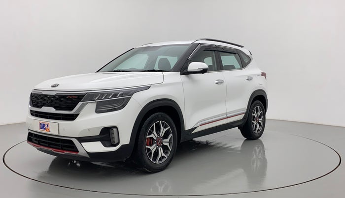 2021 KIA SELTOS GTX PLUS AT 1.5 DIESEL, Diesel, Automatic, 27,118 km, Left Front Diagonal
