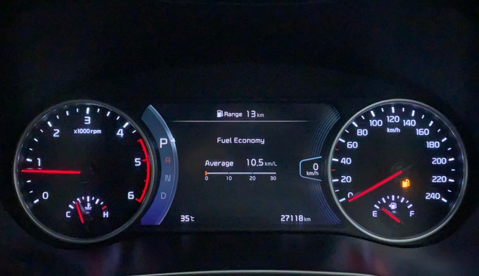 2021 KIA SELTOS GTX PLUS AT 1.5 DIESEL, Diesel, Automatic, 27,118 km, Odometer Image