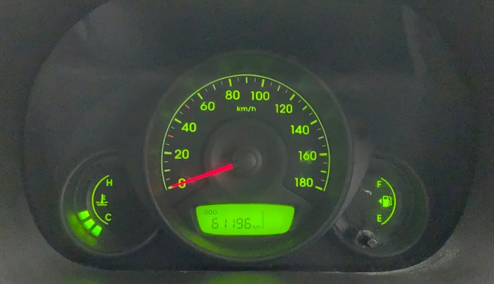 2012 Hyundai Eon D-LITE+, Petrol, Manual, 61,196 km, Odometer Image