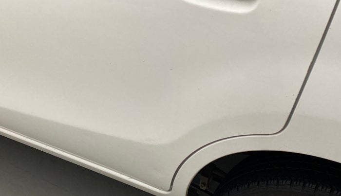 2015 Maruti Alto K10 VXI AMT P, Petrol, Automatic, 55,630 km, Rear left door - Minor scratches