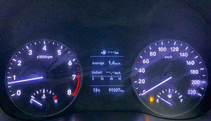 2017 Hyundai Verna 1.6 SX VTVT (O), Petrol, Manual, 99,406 km, Odometer Image