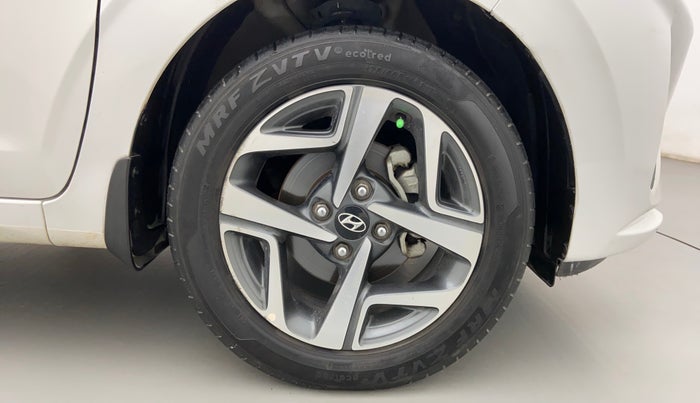 2021 Hyundai AURA SX PLUS 1.2 AMT, Petrol, Automatic, 38,710 km, Right Front Wheel