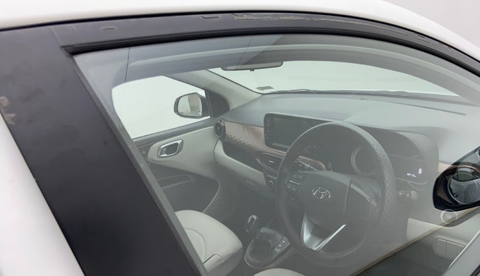 2021 Hyundai AURA SX PLUS 1.2 AMT, Petrol, Automatic, 38,710 km, Driver-side door - Door visor damaged