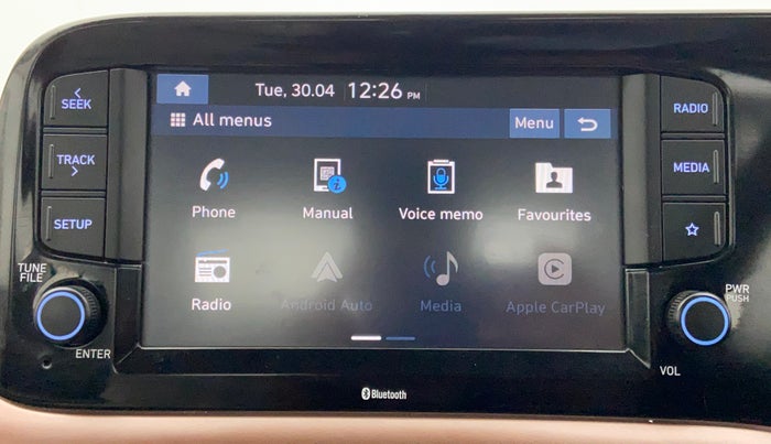 2021 Hyundai AURA SX PLUS 1.2 AMT, Petrol, Automatic, 38,710 km, Apple CarPlay and Android Auto
