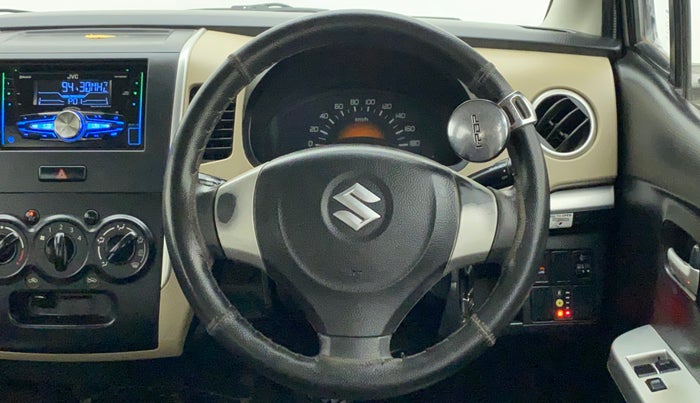 2018 Maruti Wagon R 1.0 LXI CNG, CNG, Manual, 83,761 km, Steering Wheel Close Up