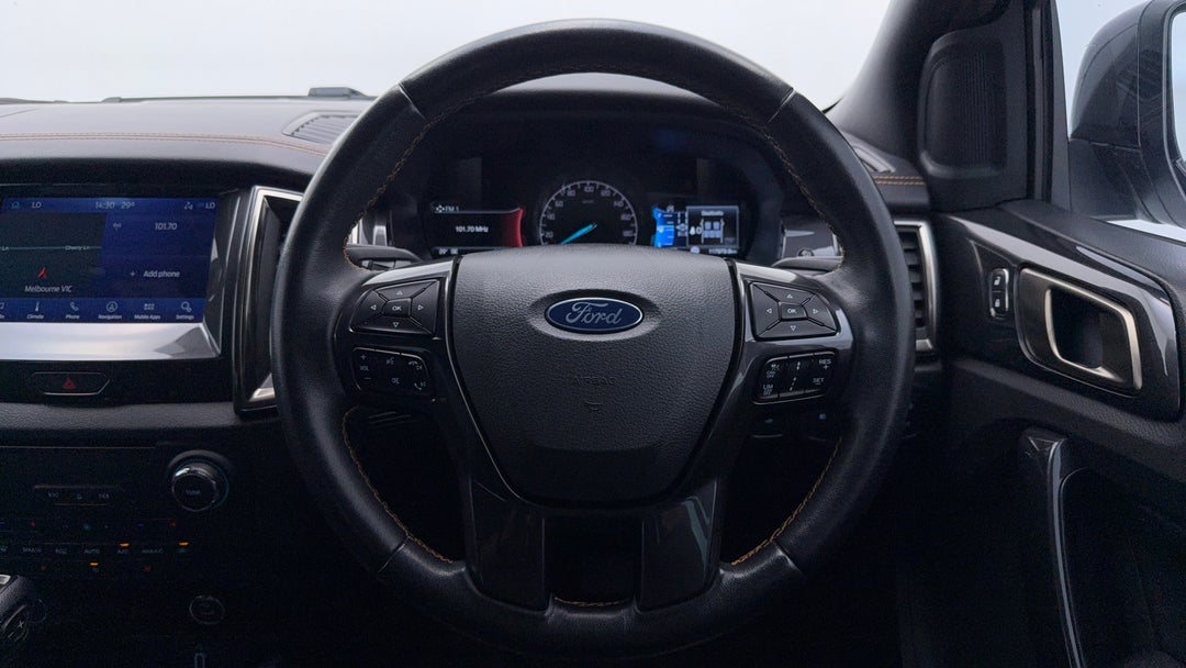2021 Ford Ranger Wildtrak 2.0 (4x4), Automatic, 117979 km, Steering Wheel Close-up
