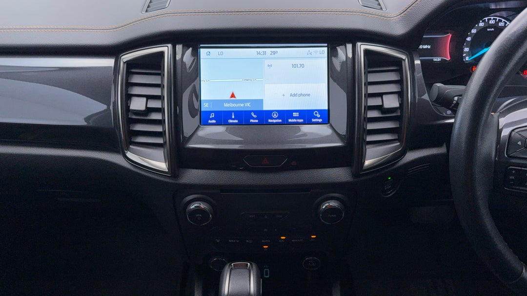 2021 Ford Ranger Wildtrak 2.0 (4x4), Automatic, 117979 km, Center Console