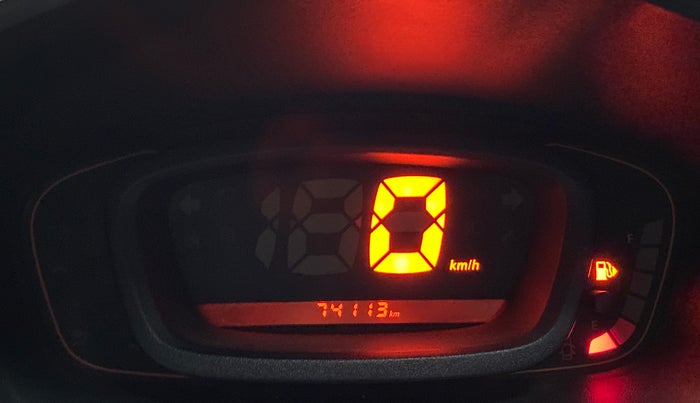 2019 Renault Kwid CLIMBER 1.0, Petrol, Manual, 74,170 km, Odometer Image