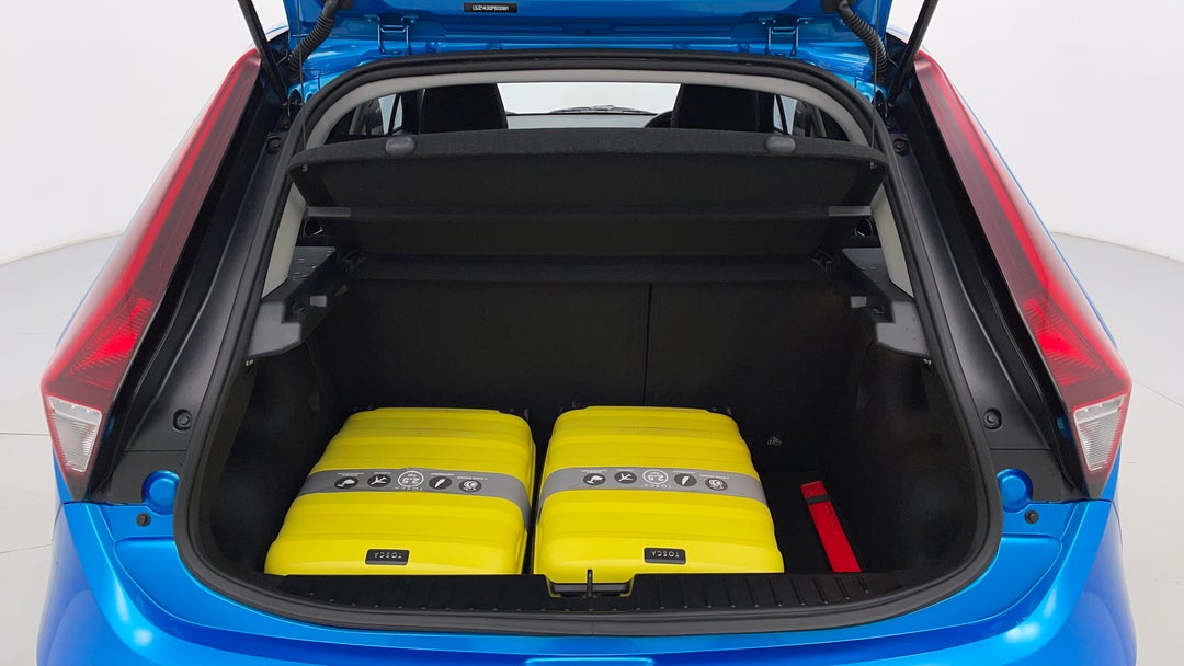 Boot Inside View with Luggage
