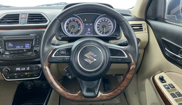 2019 Maruti Dzire ZXI AMT, Petrol, Automatic, 31,142 km, Steering Wheel Close Up