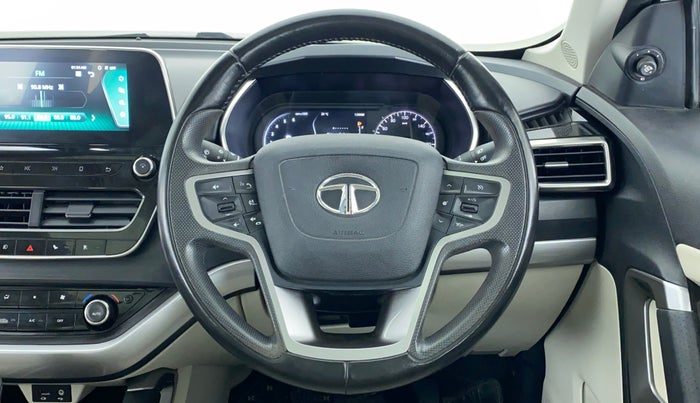 2021 Tata Safari XZA+  KRYOTEC, Diesel, Automatic, 16,533 km, Steering Wheel Close Up