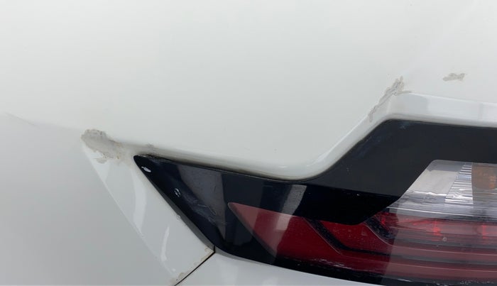 2021 Tata Safari XZA+  KRYOTEC, Diesel, Automatic, 16,533 km, Left quarter panel - Paint has minor damage