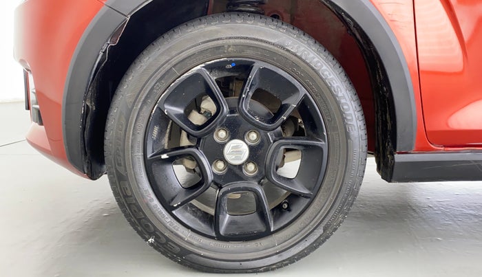 2019 Maruti IGNIS ALPHA 1.2 K12 AMT, Petrol, Automatic, 59,936 km, Left Front Wheel