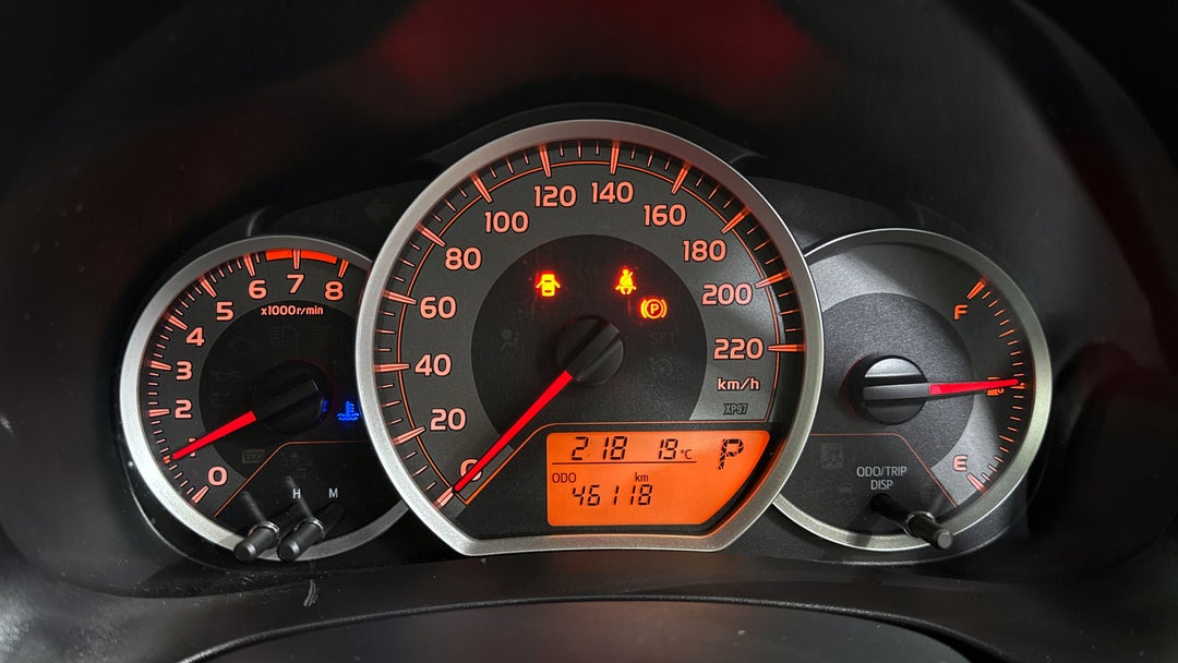 2017 Toyota Yaris Ascent, Automatic, 46118 km, Odometer View