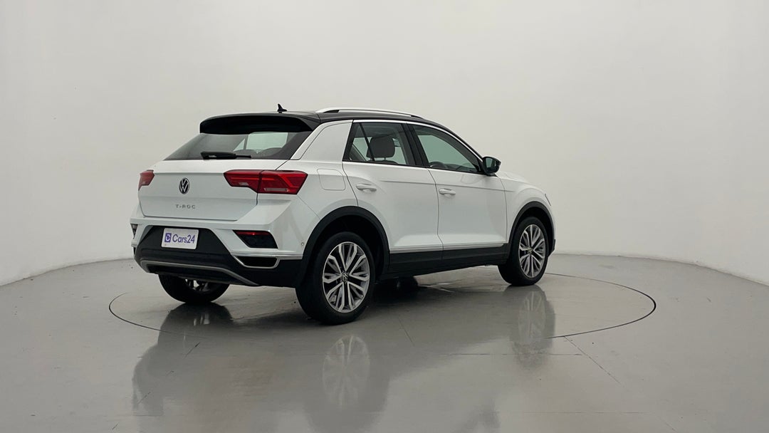 2021 Volkswagen T-roc 110tsi Style, Automatic, 57086 km, Right Back Diagonal (45- Degree) View