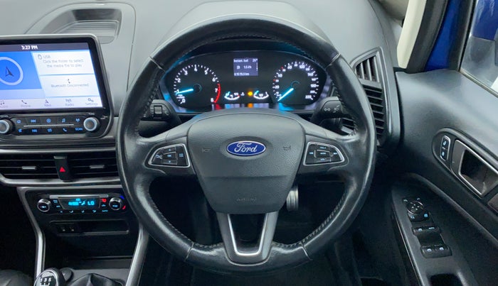 2019 Ford Ecosport 1.5 TITANIUM TI VCT, Petrol, Manual, 61,583 km, Steering Wheel Close Up