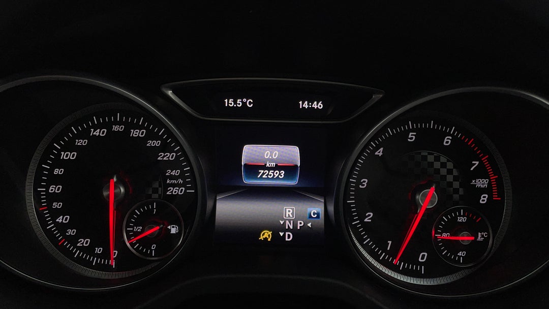 2016 Mercedes-benz A200 1.6 Dct, Automatic, 72593 km, Odometer View