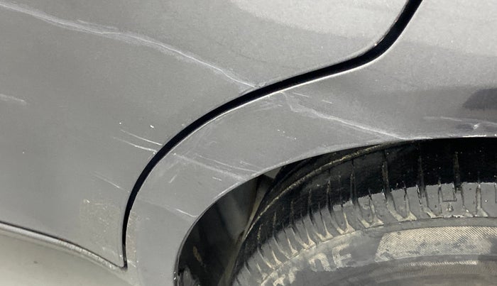 2014 Maruti Ritz ZXI, Petrol, Manual, 75,773 km, Left quarter panel - > 4 inch scratches + Count of scratches >3