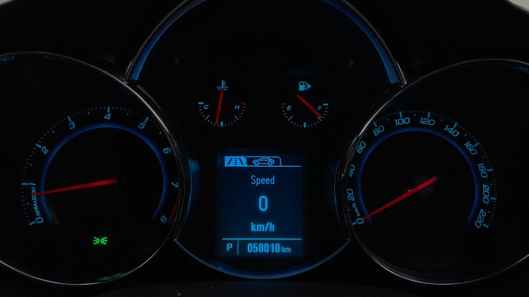 2015 Holden Cruze Sri V, Automatic, 58010 km, Odometer View