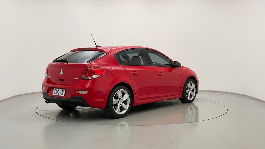 2015 Holden Cruze Sri V, Automatic, 58010 km, Right Back Diagonal (45- Degree) View