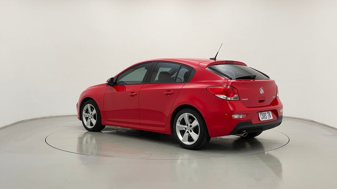 2015 Holden Cruze Sri V, Automatic, 58010 km, Left Back Diagonal (45- Degree) View