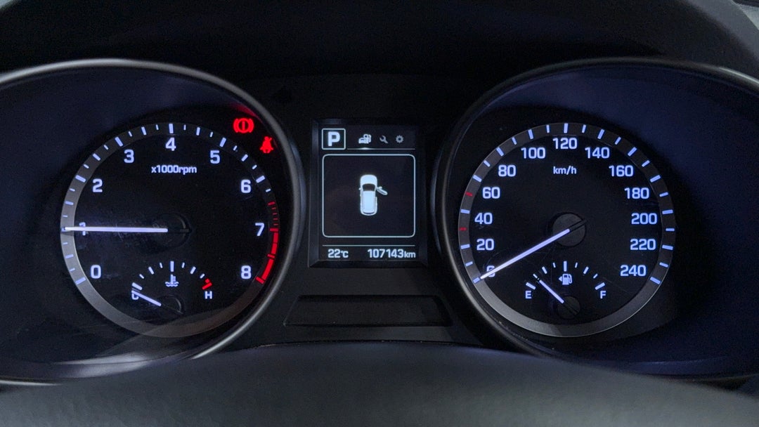 2017 Hyundai Santa Fe Active (4x4), Automatic, 107143 km, Odometer View