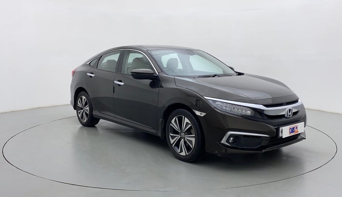 2019 Honda Civic ZX CVT PETROL, Petrol, Automatic, 24,980 km, Right Front Diagonal