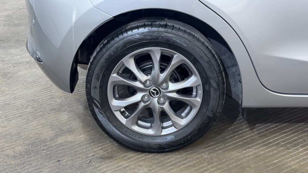 2024 Mazda Mazda2 G15 Pure, Automatic, 5790 km, Right Rear Wheel