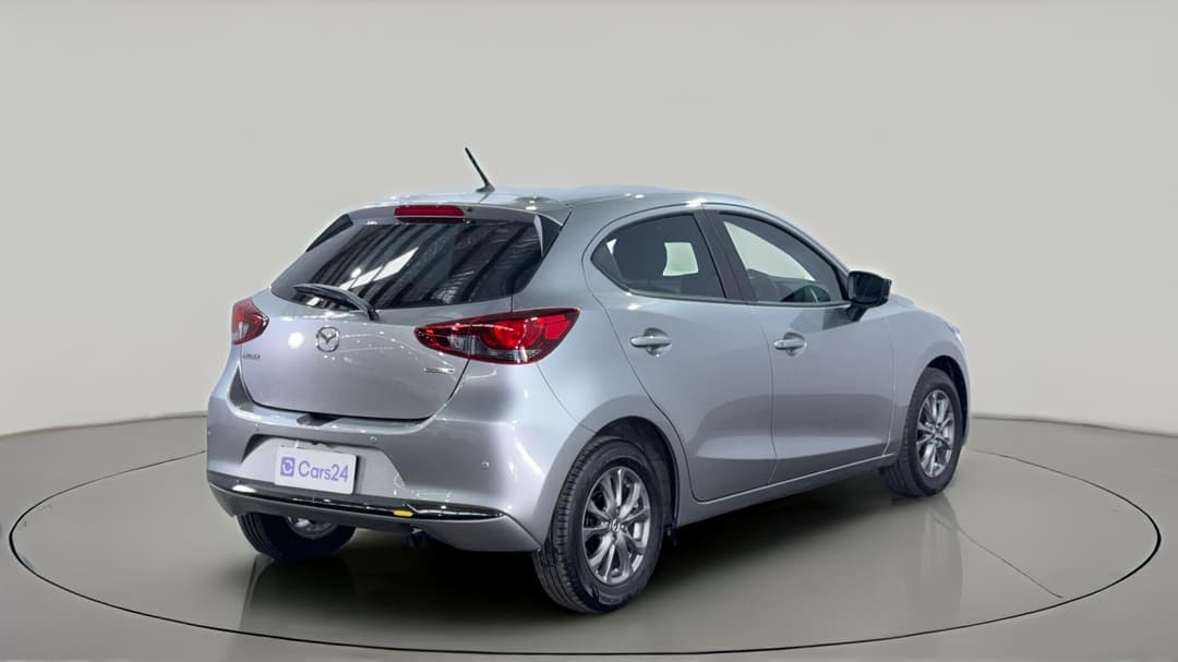 2024 Mazda Mazda2 G15 Pure, Automatic, 5790 km, Right Back Diagonal (45- Degree) View