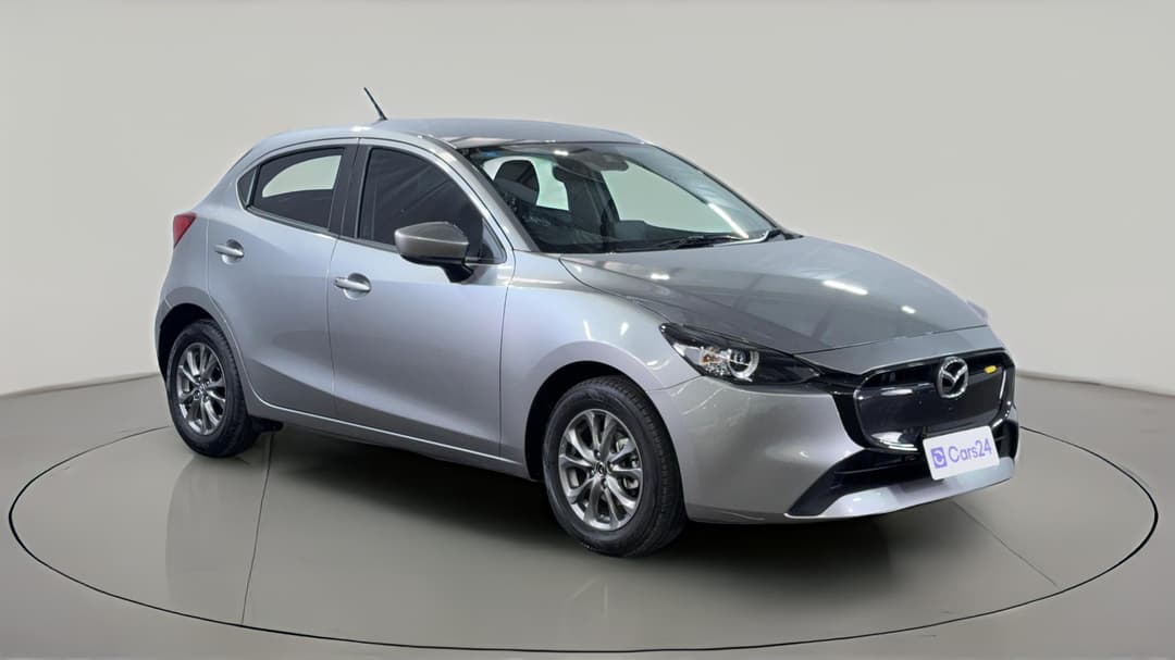 2024 Mazda Mazda2 G15 Pure, Automatic, 5790 km, Right Front Diagonal (45- Degree) View
