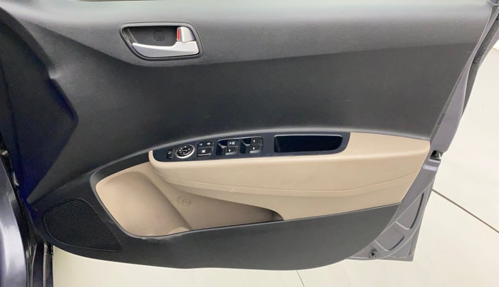 2017 Hyundai Xcent SX 1.2, CNG, Manual, 66,650 km, Driver Side Door Panels Control