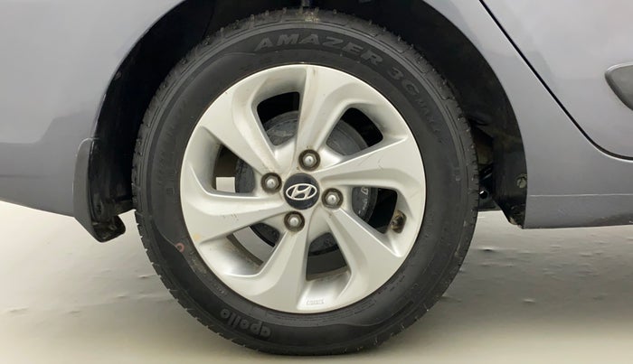 2017 Hyundai Xcent SX 1.2, CNG, Manual, 66,650 km, Right Rear Wheel