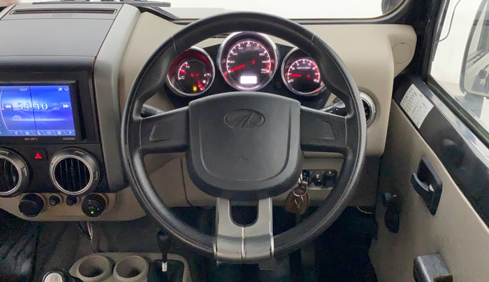 2017 Mahindra Thar CRDE 4X4 AC, Diesel, Manual, 39,422 km, Steering Wheel Close Up