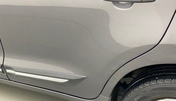 2018 Maruti Baleno DELTA CVT PETROL 1.2, Petrol, Automatic, 19,836 km, Rear left door - Minor scratches