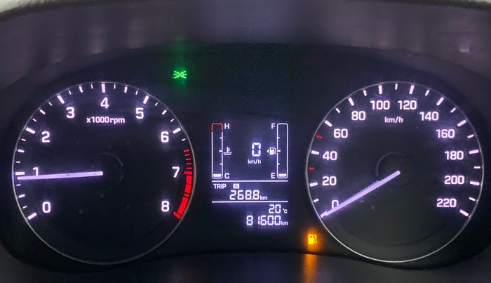 2016 Hyundai Creta 1.6 SX PLUS PETROL, Petrol, Manual, 82,962 km, Odometer Image